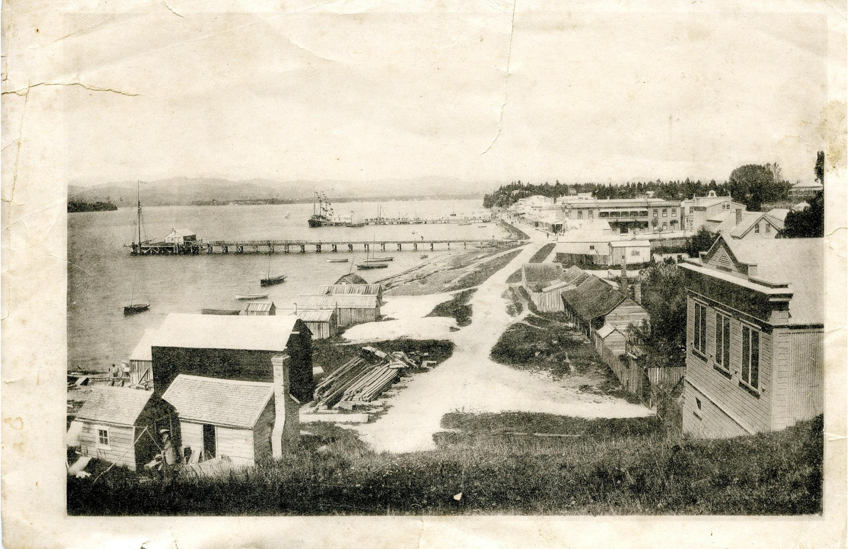 The Strand, Tauranga (c. 1890)